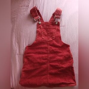 Size S red overalls-thigh length